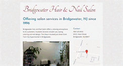 Desktop Screenshot of bridgewatersalon.com
